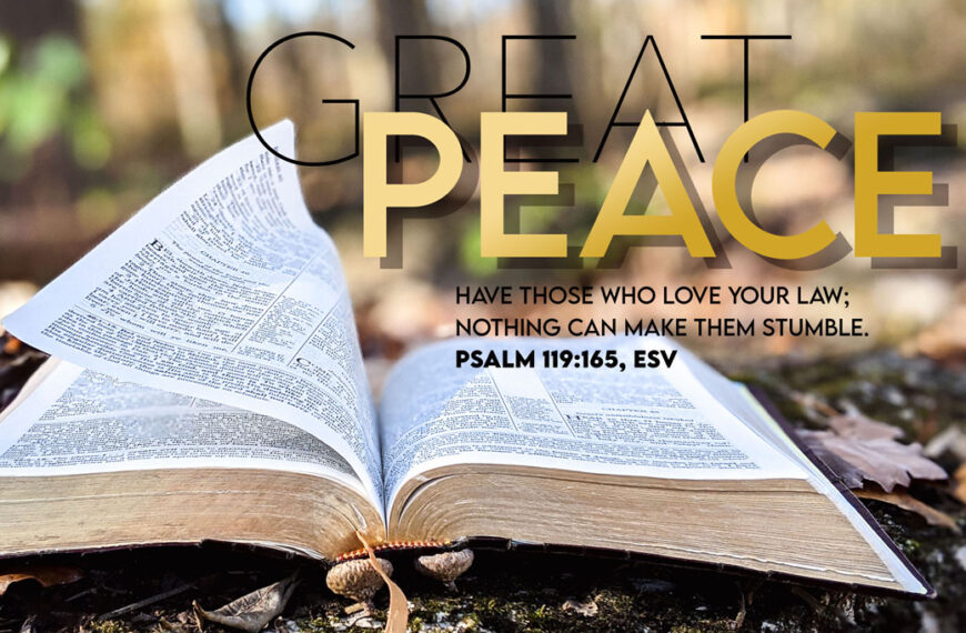 Words that Lead to Peace